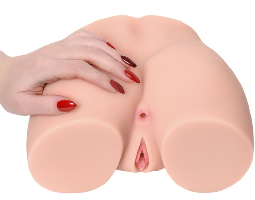 Реалистичный мастурбатор Kokos Cherry с вибрацией и ротацией фото 2