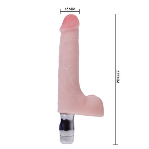 Фаллоимитатор с вибрацией+светодиоды фото 4