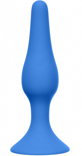 Анальная втулка Slim Anal Plug XL Blue фото 2