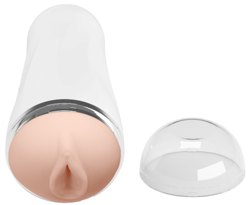 Мастурбатор-вагина в колбе Crazy Bull фото 5