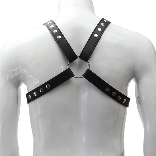 Крестообразная мужская сбруя фото 2