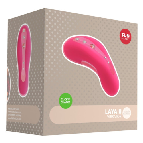 Вибромассажер Fun Factory Laya II, розовый фото 5