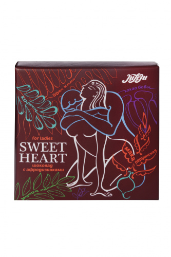 Шоколад с афродизиаками для женщин JuLeJu Sweet Heart Chocolate 9 грамм фото 4