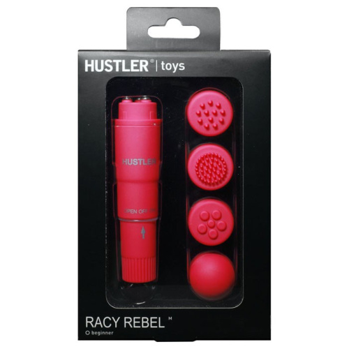 Красный вибро-стимулятор Racy Rebel фото 3