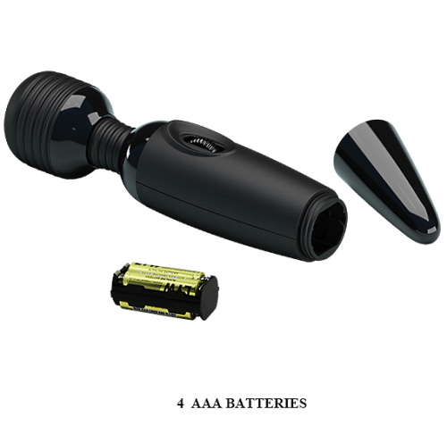 Вибромассажер с мощной вибрацией Pretty Love Power Wand черный фото 8