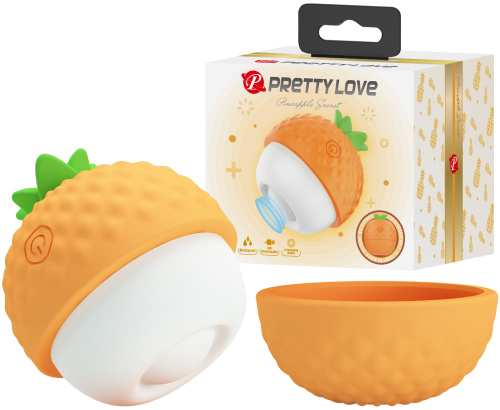 Пульсирующий стимулятор клитора Pretty Love Pineapple Secret