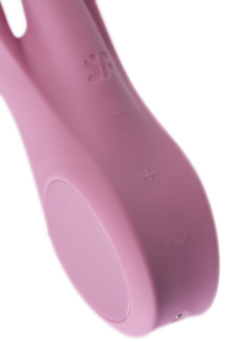Вибростимулятор клитора и половых губ Satisfyer Threesome 1 Pink фото 9