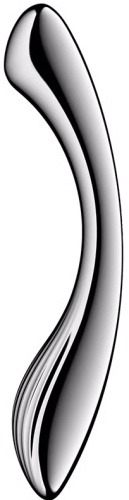 Двусторонний стальной стимулятор Satisfyer Pure Gravity 1 фото 2