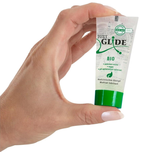Органическая смазка JustGlide Bio на водной основе 20 мл фото 3