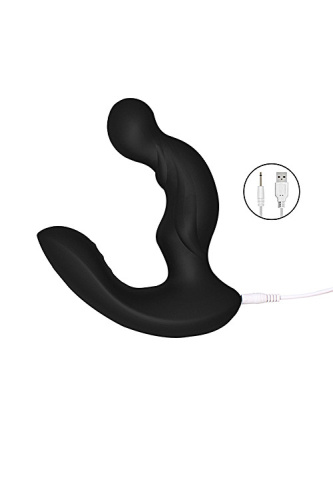 Стимулятор простаты Levett Nero с дистанционным пультом управления чёрного цвета фото 3