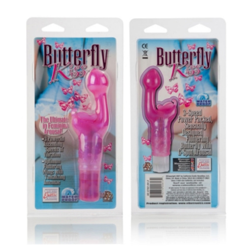 Массажер Butterfly Kiss розовый фото 5