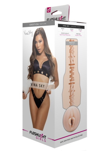 Вагина-мастурбатор Fleshlight Girls Vina Sky Exotica Signature фото 13