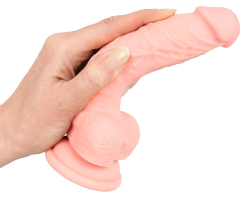 Фаллоимитатор реалистик Medical Silicone Dildo 18 см фото 6