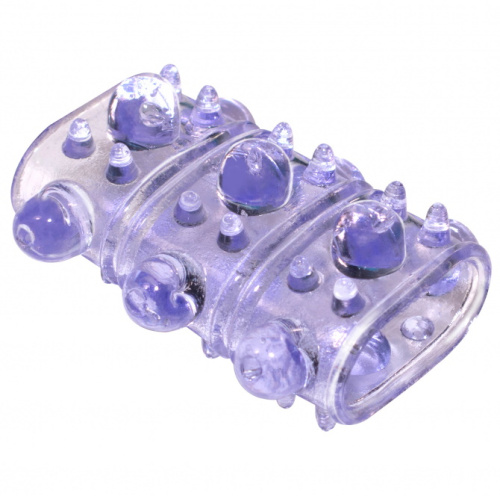 Насадка на пенис Rings Armour purple фото 3