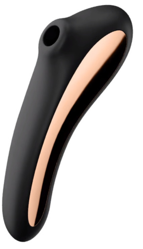 Вакуумно-волновой вибратор Satisfyer Dual Kiss черный фото 2