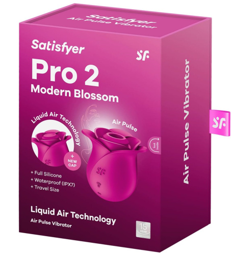 Вакуумно-волновой бесконтактный стимулятор Satisfyer Pro 2 Modern Blossom фото 9