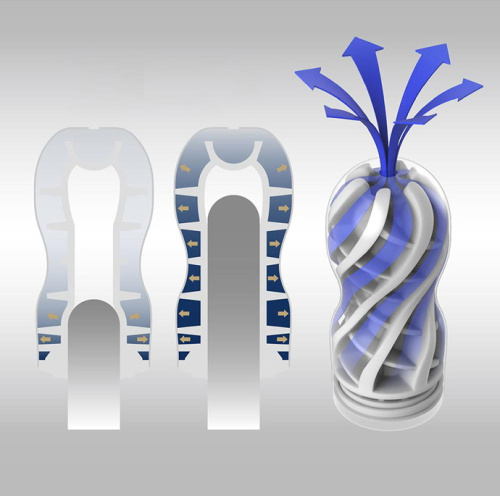 Мастурбатор Tenga Premium Air Flow Cup фото 4