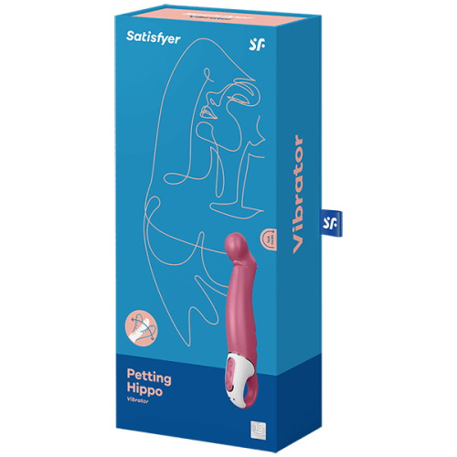Вибратор для точки G Satisfyer Petting Hippo фото 10