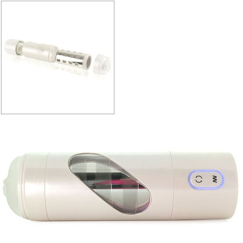 Мастурбатор вагина с ротацией PDX Rechargeable Roto-Bator Pussy фото 6