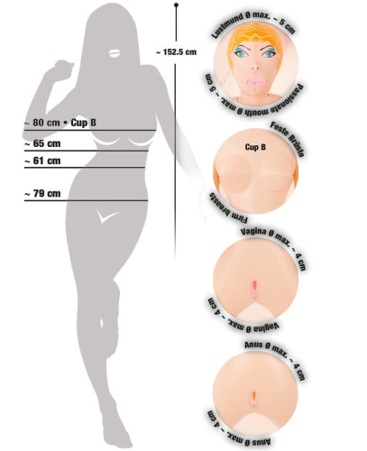 Надувная секс кукла Fire Love фото 5