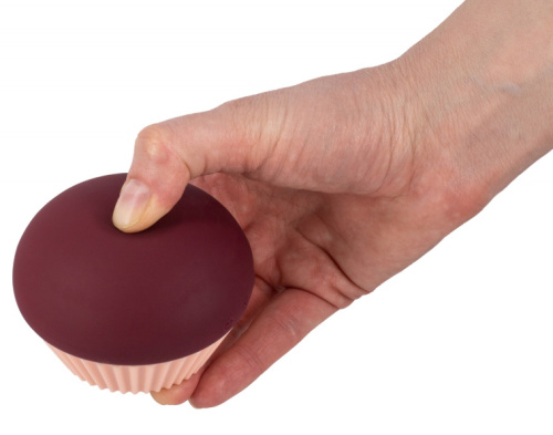 Вакуумно-волновой вибратор Cherry Cupcake фото 2