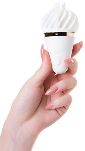 Вращающийся стимулятор Satisfyer Sweet Treat белый фото 8