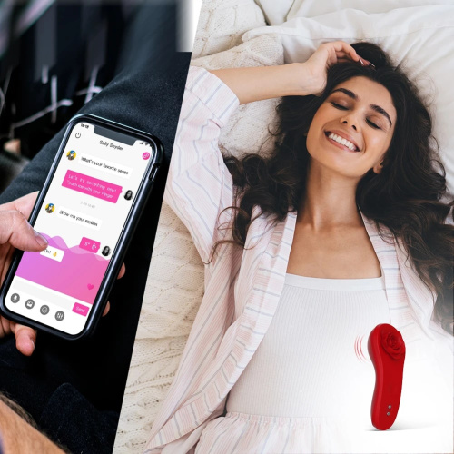 Магнитный смарт-вибратор в трусики Magic Motion Funtown Caleo фото 8