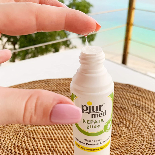 Регенерирующий лубрикант с гиалуроновой кислотой Pjur Med Repair glide 100 мл фото 3
