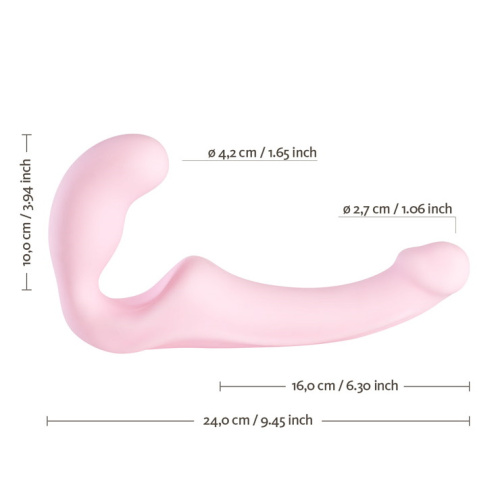 Безремневой страпон Fun Factory Share фиолетовый фото 6