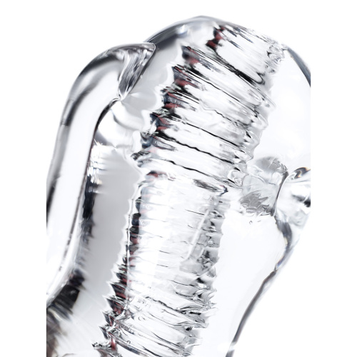 Прозрачный мастурбатор Lingam Indira фото 4