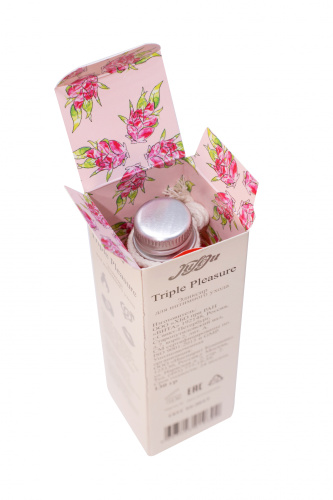 Согревающий интимный эликсир со вкусом Тропический Коктейль 130 гр фото 3