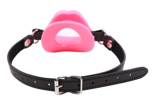 Кляп-губы розового цвета фото 3