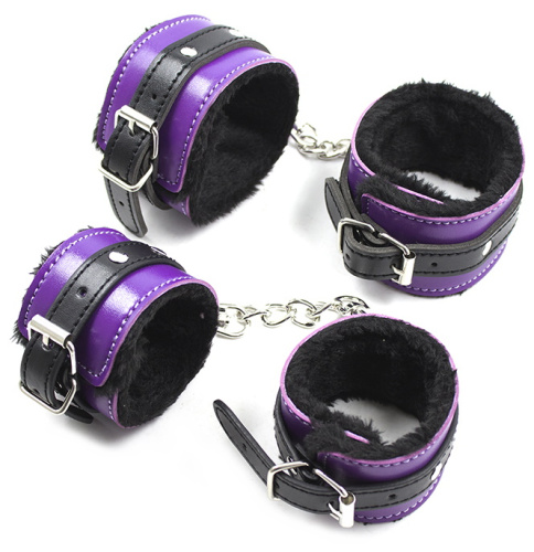 Фиолетовый БДСМ набор из 8 предметов фото 4