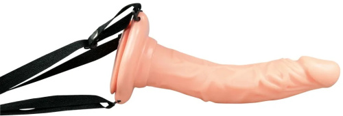 Реалистичный страпон на ремнях Shag Me фото 2