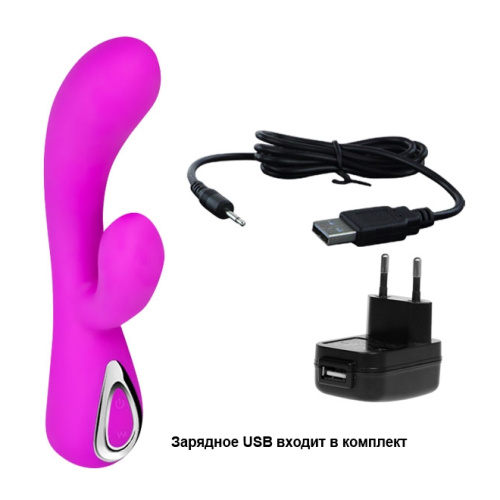 Перезаряжаемый вибратор Pretty Love Honey с Bluetooth-управлением фото 8