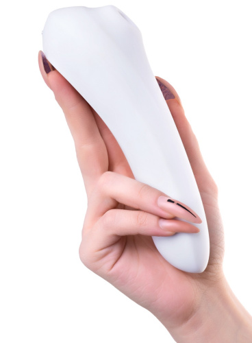 Клиторальный смарт-стимулятор с вибрацией Satisfyer Dual Pleasure белый фото 3