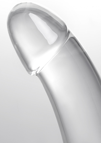 Реалистичный фаллоимитатор Toyfa Cryst 15 см прозрачный фото 8