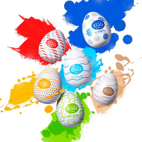 Мастурбатор яйцо Tenga Egg Wavy фото 6