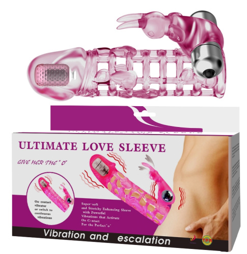 Насадка на пенис с двойной вибрацией Ultimate Love