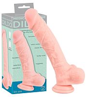 Фаллоимитатор реалистик Medical Silicone Dildo 24 см