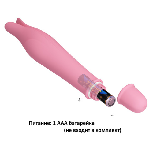 Вибростимулятор Edward светло-розовый фото 7