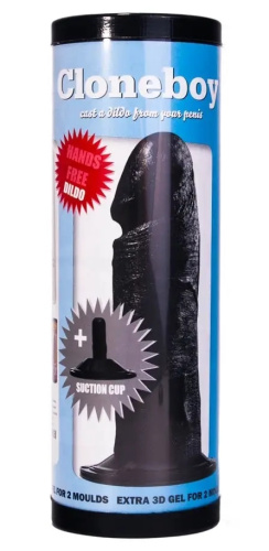 Набор для изготовления слепка пениса на присоске Cloneboy Suction Black