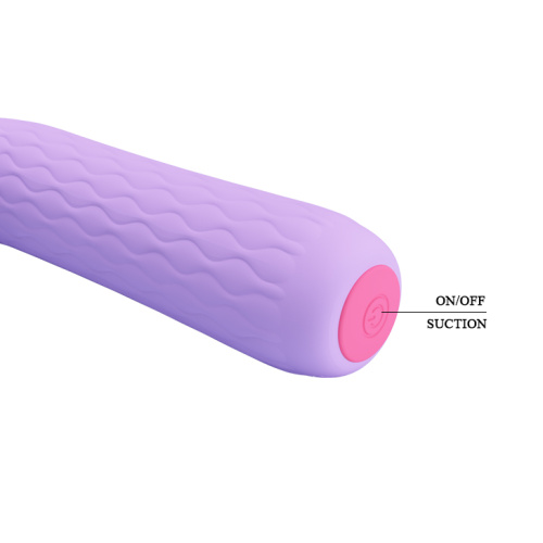 Универсальный вакуумный стимулятор Pretty Love Edwin лавандовый фото 5