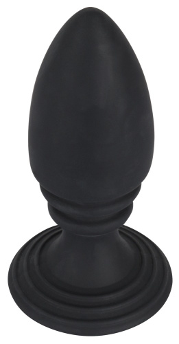 Черная анальная пробка Analplug фото 2
