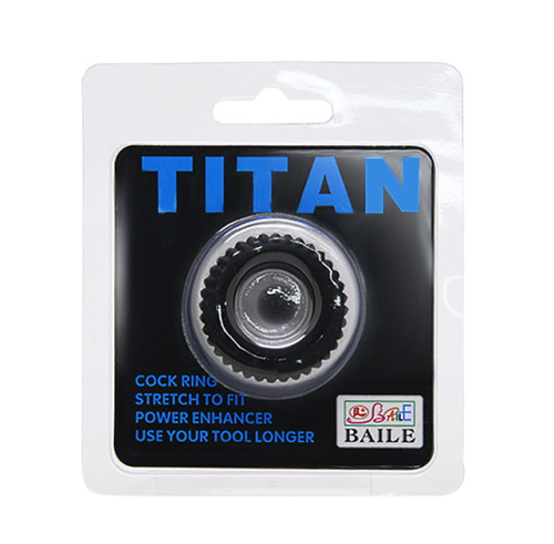 Эрекционное кольцо с ребрышками Titan фото 8