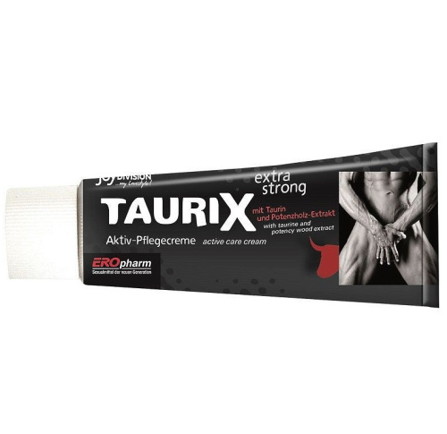 Стимулирующий крем с экстрактом яиц быка Taurix Extra Strong 40 мл фото 2