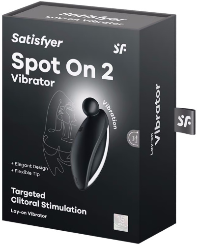 Клиторальный вибростимулятор Satisfyer Spot On 2 черный фото 6