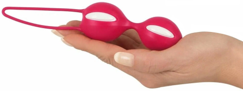 Шарики вагинальные Fun Factory Smartballs Teneo Duo красно-белые фото 5