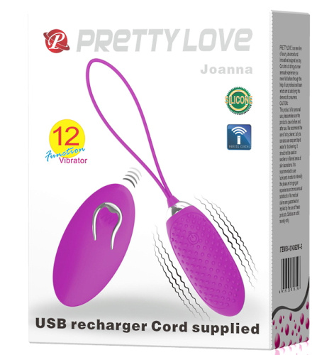 Виброяйцо с беспроводным управлением Pretty Love Joanna фото 9