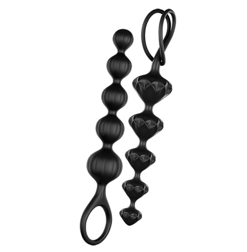 Набор анальных цепочек Satisfyer Love Beads черные фото 2